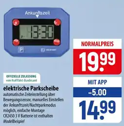 Famila Nord Ost elektrische Parkscheibe Angebot
