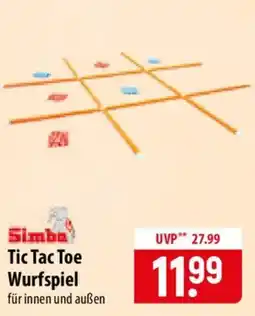 Famila Nord Ost Simba Tic Tac Toe Wurfspiel Angebot