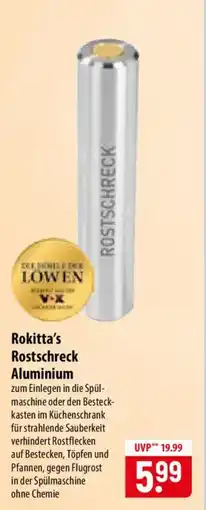 Famila Nord Ost Rokitta's Rostschreck Aluminium Angebot