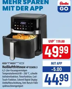 Famila Nord Ost emerio Heißluftfritteuse AF132658.3 Angebot