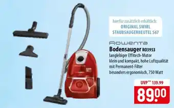 Famila Nord Ost Rowenta Bodensauger R03953 Angebot