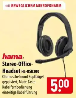 Famila Nord Ost hama Stereo-Office-Headset HS-USB300 Angebot