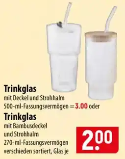 Famila Nord Ost Trinkglas Angebot