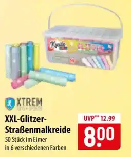Famila Nord Ost XTREM XXL-Glitzer-Straßenmalkreide Angebot