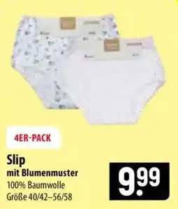 Famila Nord Ost Slip mit Blumenmuster Angebot