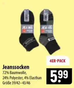 Famila Nord Ost Jeanssocken Angebot