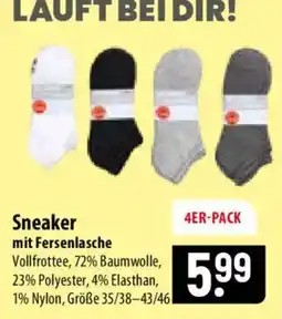 Famila Nord Ost Sneaker mit Fersenlasche Angebot