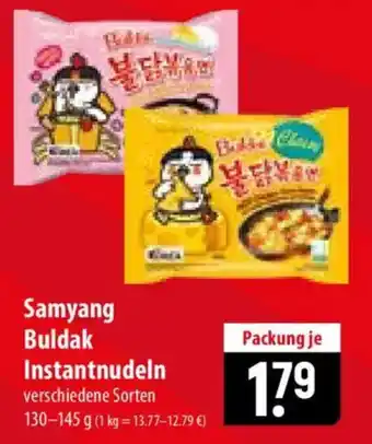 Famila Nord Ost Samyang Buldak Instantnudeln Angebot