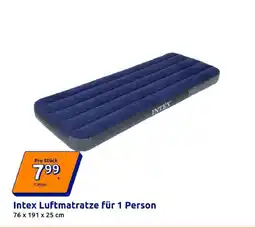 Action Intex Luftmatratze für 1 Person Angebot