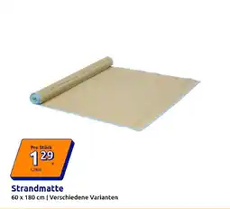 Action Strandmatte Angebot