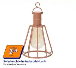 Action Solarleuchte im Industrial-Look Angebot