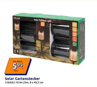 Action Solar Gartenstecker Angebot