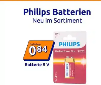 Action Philips Batterien Angebot