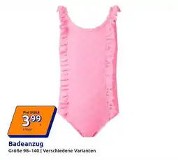Action Badeanzug Angebot