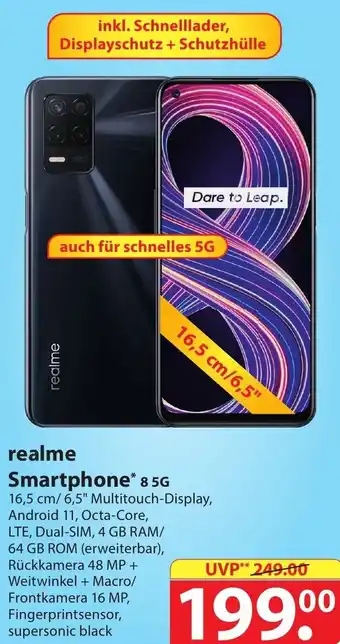 Famila Nord Ost Realme Smartphone 8 5G Angebot