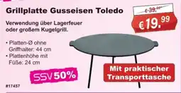 Stabilo Fachmarkt Grillplatte Gusseisen Toledo Angebot