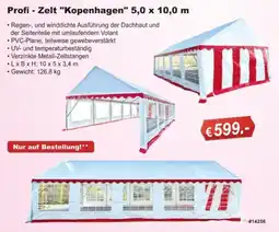 Stabilo Fachmarkt Profi - Zelt "Kopenhagen" Angebot