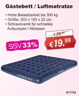 Stabilo Fachmarkt Gästebett / Luftmatratze Angebot