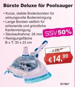Stabilo Fachmarkt Bürste Deluxe für Poolsauger Angebot