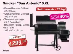 Stabilo Fachmarkt Smoker "San Antonio" XXL Angebot