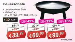 Stabilo Fachmarkt Feuerschale FIXKRAFT Angebot