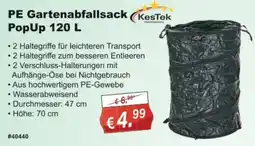 Stabilo Fachmarkt PE Gartenabfallsack PopUp 120 L Angebot