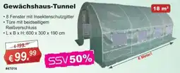 Stabilo Fachmarkt Gewächshaus-Tunnel Angebot