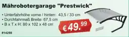 Stabilo Fachmarkt Mährobotergarage "Prestwick" Angebot