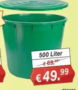 Stabilo Fachmarkt 500 Liter Angebot