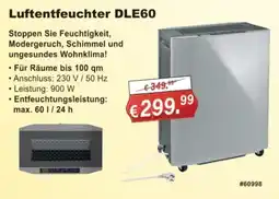 Stabilo Fachmarkt Luftentfeuchter DLE60 Angebot