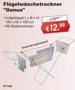 Stabilo Fachmarkt Flügelwäschetrockner "Genua" Angebot
