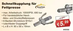 Stabilo Fachmarkt Schnellkupplung für Fettresse KesTek Angebot