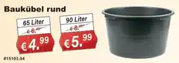 Stabilo Fachmarkt Baukübel rund Angebot