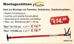 Stabilo Fachmarkt Montagestützen KesTek Angebot