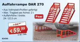 Stabilo Fachmarkt Auffahr rampe DAR 270 Angebot