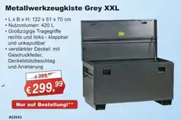 Stabilo Fachmarkt Metallwerkzeugkiste Grey XXL Angebot