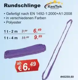 Stabilo Fachmarkt Rundschnlinge Kestek Angebot