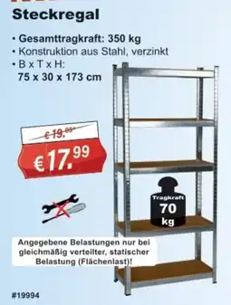 Stabilo Fachmarkt Steckregal Angebot