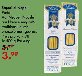 Galeria Markthalle Sapori di Napoli Pasta Angebot