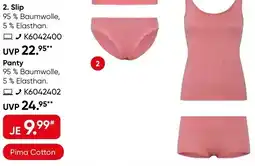 Galeria Calida Slip oder Panty Angebot