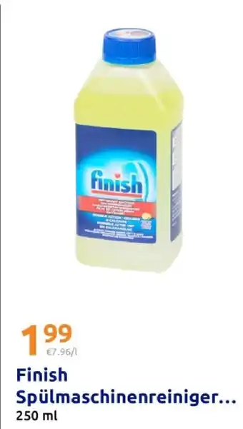 Action Finish spülmaschinenreiniger Angebot