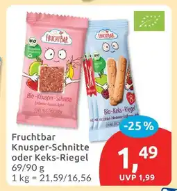 Budni Fruchtbar knusper-schnitte Angebot