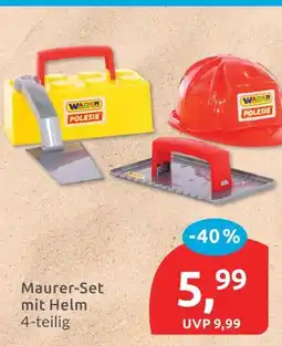 Budni Wader polesie maurer-set mit helm Angebot