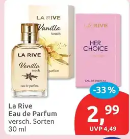 Budni La rive eau de parfum Angebot