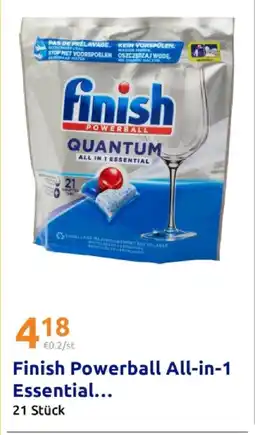 Action Finish powerball quantum all-in-1 essential Angebot