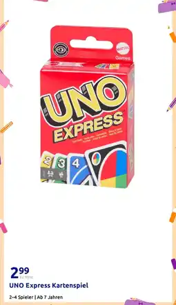 Action Mattel uno express kartenspiel Angebot