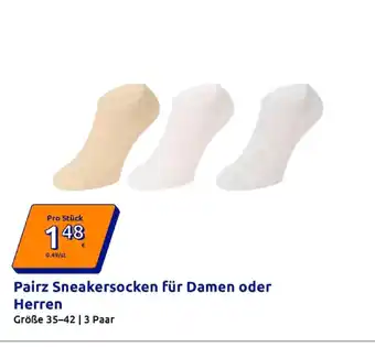 Action Pairz sneakersocken für damen oder herren Angebot