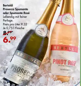 Galeria Markthalle Bertoldi Prosecco Spumante oder Spumante Rosé Angebot