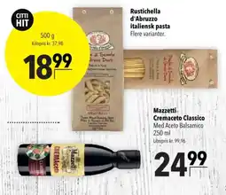 CITTI Markt Rustichella d'Abruzzo italiensk pasta Angebot