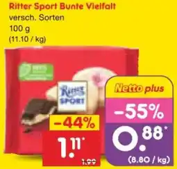 Netto Marken-Discount Ritter Sport Bunte Vielfalt Angebot